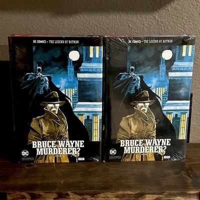 Batman Bruce Wayne Murderer Eaglemoss Hardcover DC Comics Volume One Sealed