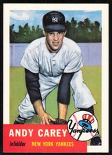 1991 Topps Archives 1953 #188 Andy Carey   - FREE SHIPPING