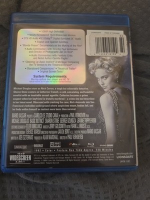 Basic Instinct Blu-ray 1992 Edition