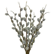 Künstlicher Weidenkätzchen-Strauß mit großen Palmkätzchen ca. 45cm. Osterstrauß