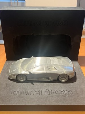 CNC-gefrästes Stahl-Designobjekt  Lamborghini   Murciélago    massives Model