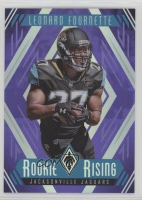 2017 Panini Phoenix Rookie Rising Purple 42/75 Leonard Fournette #RR-6 RC 00jz