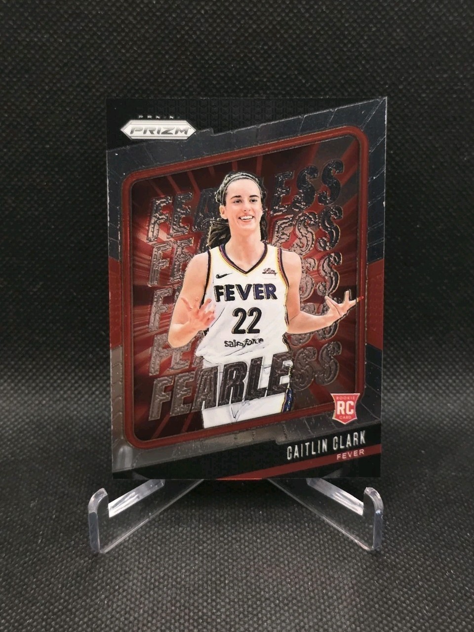 2024 Panini Prizm WNBA Caitlin Clark RC Fearless #10 Indiana Fever Rookie