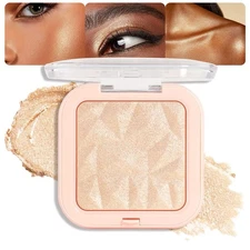 evpct Sun Glow Face Highlighter Makeup Shimmer Glitter Diamond Sparkly Highli...