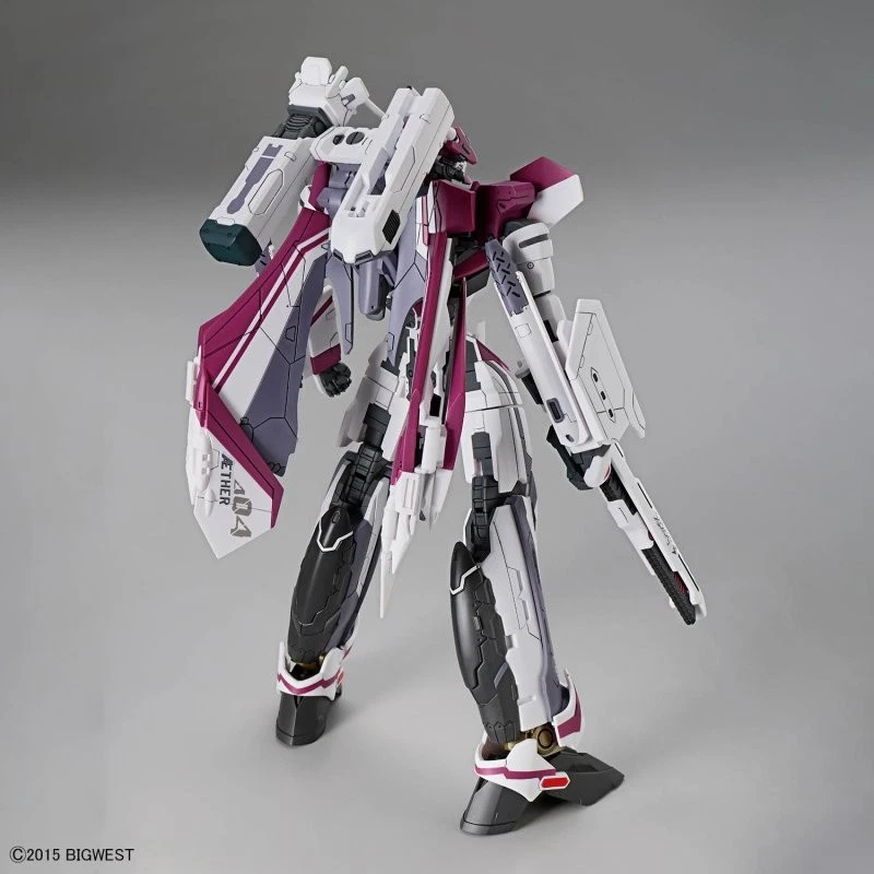 Bandai HG 1/100 VF-31C Siegfried (Mirage Farina Jenius Use) Macross Model Kit - Image 3 of 4