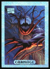 1994 Fleer Marvel Masterpieces Hildebrandt Brothers 2 Carnage Silver Holofoils