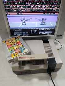 Track & Field II 2 NES AUTHENTIC Complete Box Manual original Nintendo cib