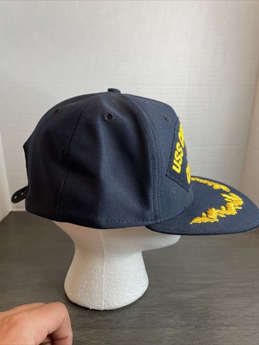 Cappello da baseball vintage USS Carl Vinson CVN-70 berretto nuova era modello professionale snapback camionista - Foto 4 di 8