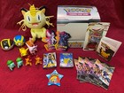 Pokémon Collection - Toys, Figures, Trading Cards, Meowth Plush, Unopened Packs