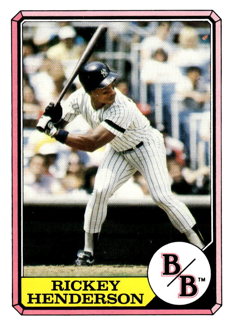 1987 Topps Boardwalk and Baseball #8b Rickey Henderson | eBay