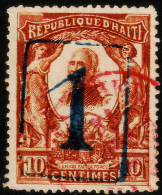 ️ HAITI 1915 - OVERPRINTED ISSUE - SC. 236 (o) | eBay