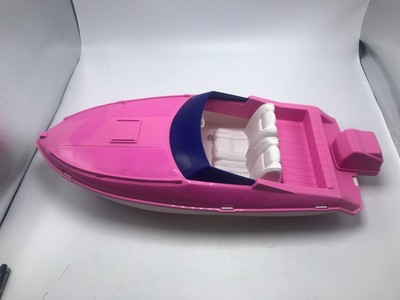 barbie motor boat