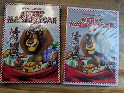 Merry Madagascar - DVD - BRAND NEW DreamWorks with slip cover