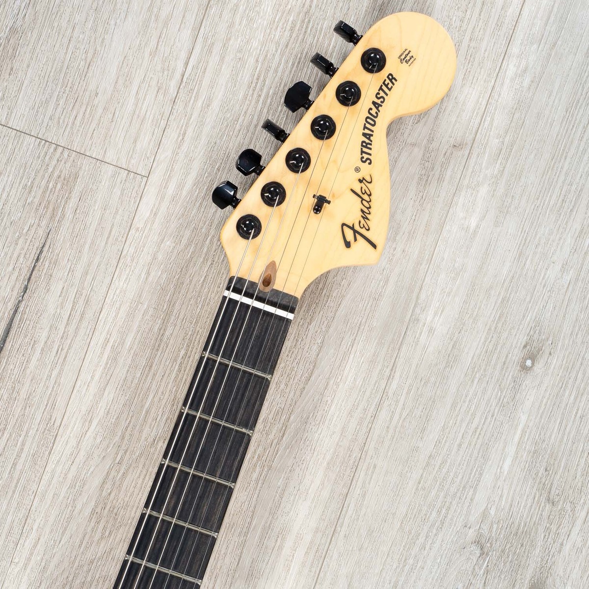 Fender Jim Root Stratocaster Guitar, EMG Pickups, Ebony