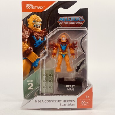MEGA CONSTRUX - HEROES - SERIES 2 - MASTERS OF THE UNIVERSE - BEAST MAN - MOTU