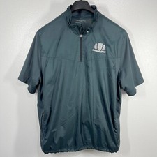 Nike Golf Windbreaker Pullover Short Sleeve Lightweight Jacket Performance XXL