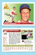 1955 Topps Baseball Archives -- "The Missing 4 cards"