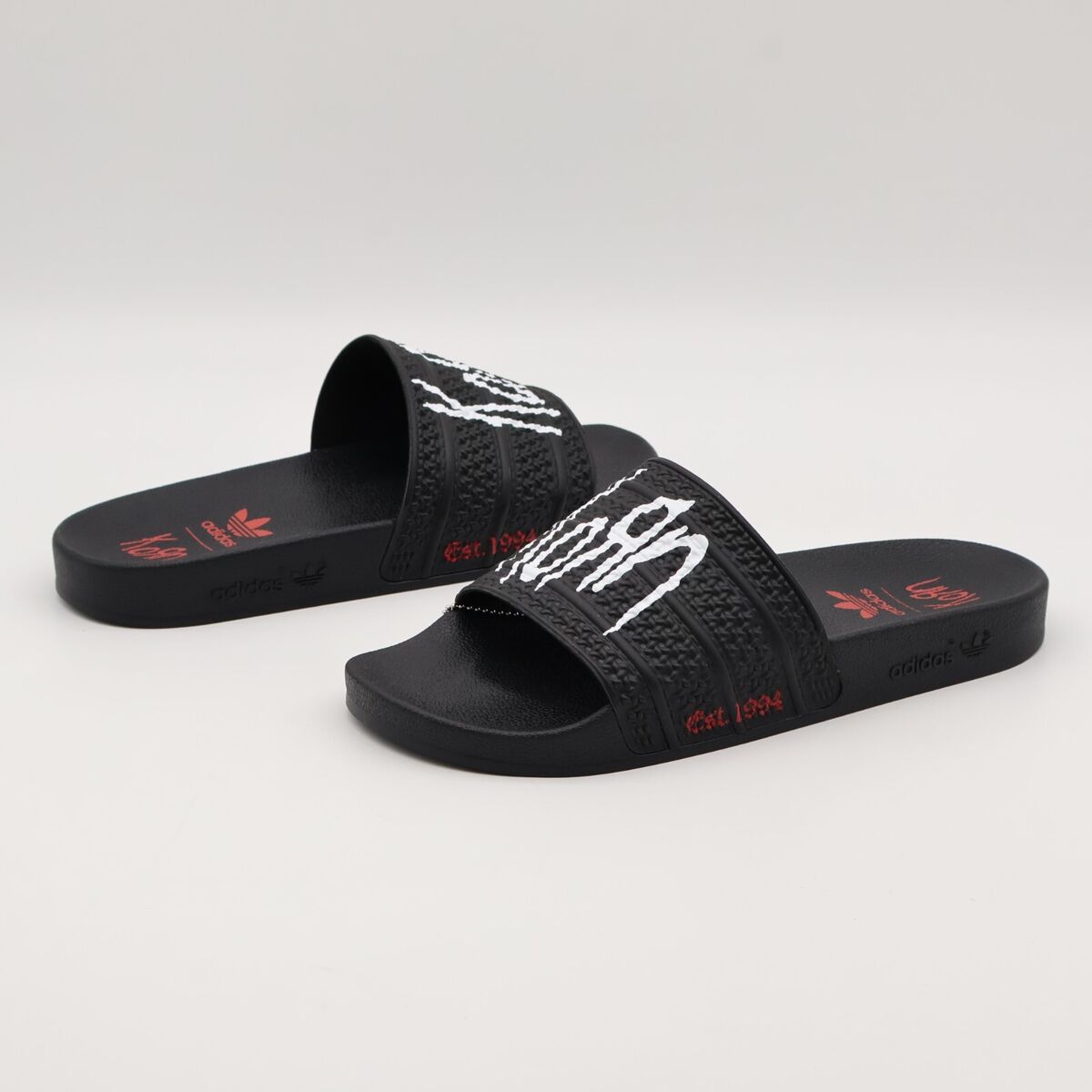 IH3753 Korn adidas Adilette Black Footwear White Better IH3753 Korn adidas Adilette Black Footwear White Better