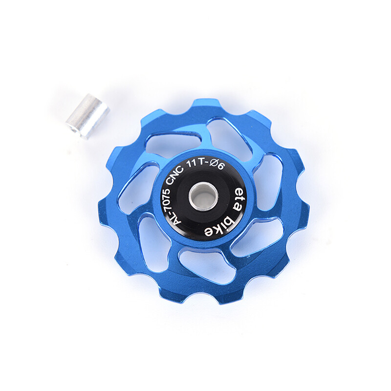 Roulette De Dérailleur Arrière VTT/route - 11-15T, 1 Pièce, Alliage Alu - Pour Jockey Wheel