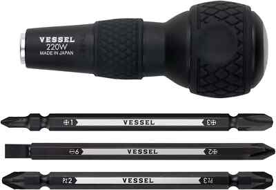 Ball Grip Screwdrivers Set Metric Japanese Motorcycle Drivers for JIS Standard
