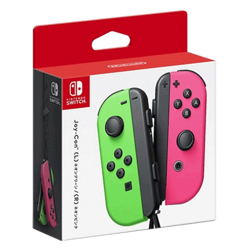 Controladores Joy-Con para Nintendo Switch (rosa neón/verde neón) - Imagen 1 de 2