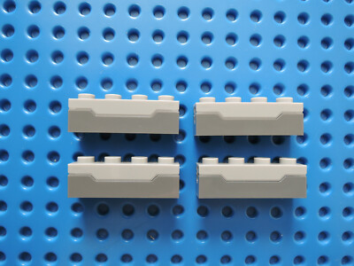 Lego 4 x Stein Spring Shooter 15301c01 neu hellgrau neu dunkelgrau 1x4