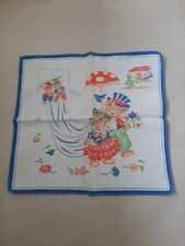 Kindertaschentuch Taschentuch Vintage60-erJahre Motiv B&auml;renhochzeit Sammlerst&uuml;ck