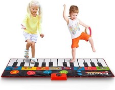 Abco Tech Giant 70" Piano Play Mat Jumbo Floor Keyboard 24 Keys 8 Sound Options