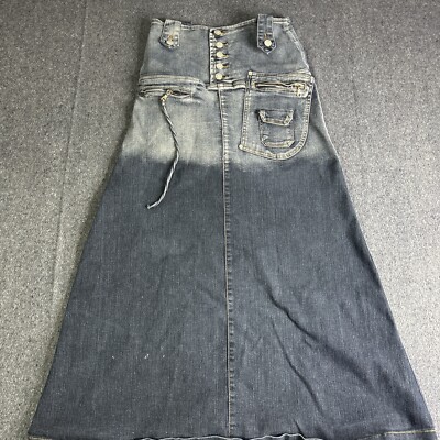 Lien Hing Denim Dress Size 28 Jean Dress  