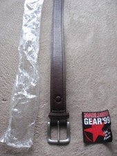 Marlboro Gear '99 Leather Belt and Buckle Men Medium - NEW