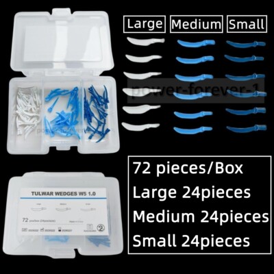 Dental TULWAR WEDGES R6 Style L/M/S Diastema Matrix System Refill Wedge