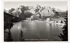 ve 366- 1940s LAKE OF MISURINA (Belluno) Sorapis - FP - not VG - Ed. Ghedina