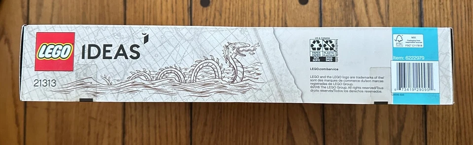 LEGO Ideas 21313 SHIP IN A BOTTLE *RETIRED* - Image 2 of 4