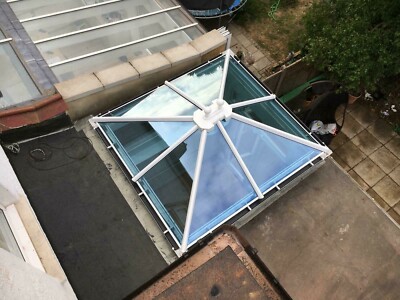 Dachfenster SkyPod Dachlaterne Dachlicht Flachdachfenster verglast - Maßanfertigung