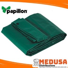 TELONE VERDE OCCHIELLATO RINFORZATO mt. 2X2 - 3x3 - 4x4 -4x5  gr.110/mq