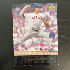 1993 Upper Deck Baseball, Jackson Clutch Performers,# R7 - Clemens (T) SP