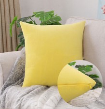 Plush Soft Large Cushion Cover Throw Pillow Case Home Decor 11 Sizes 25 Colors