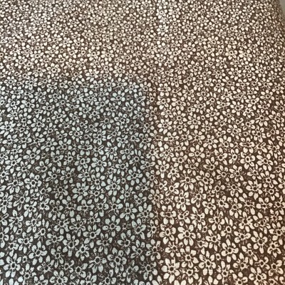 6Yds. Fabrics Daisy Pattern Light Brown Daisy, Made In USA MGD(1/4/8)