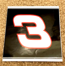 Dale Earnhardt 3 NASCAR Vinyl Sticker Decal