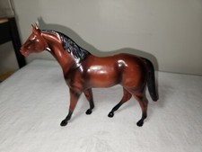 Vintage 1950s Hartland Brown Horse Hard Plastic