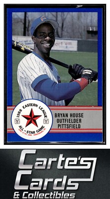 Bryan House 1988 ProCards Eastern League All-Stars #E-27  Pittsfield Cubs
