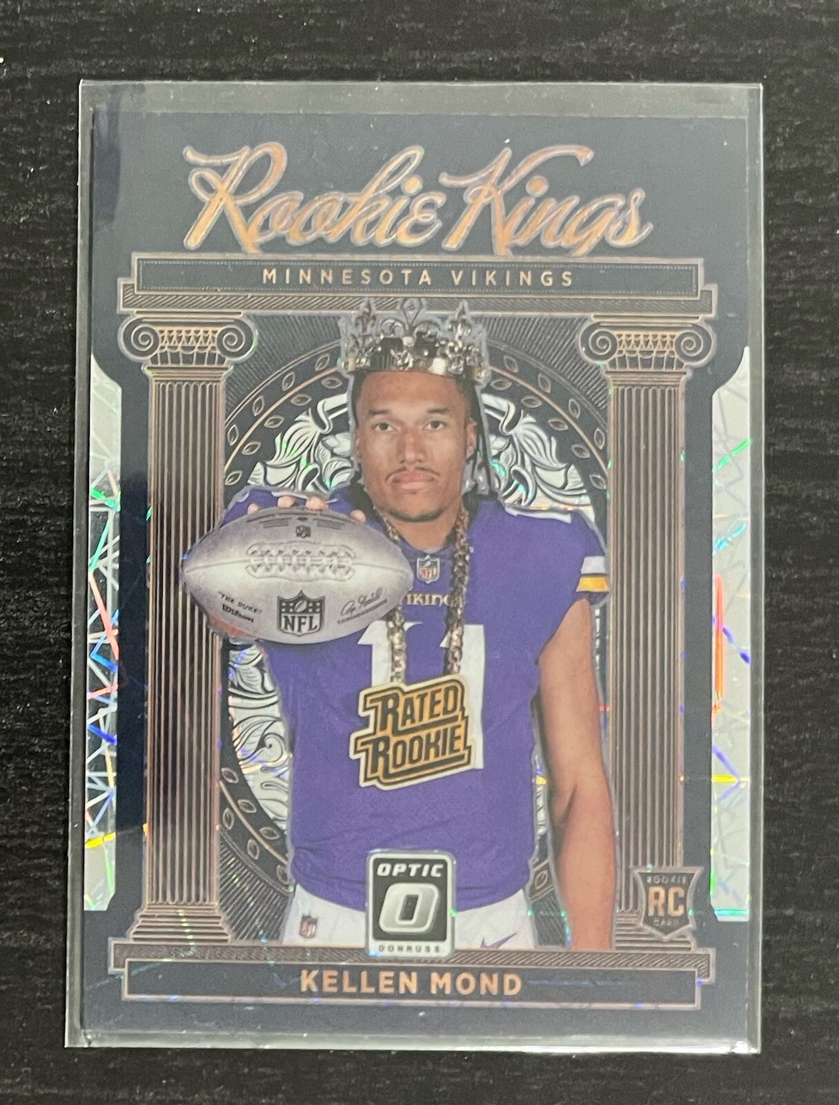 Kellen Mond Rookie Kings #RK-17 (RC) - SSP!!!2021 Panini Donruss Optic