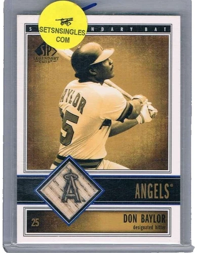 Don Baylor Trading Cards