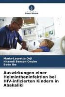 Maria-Lauretta Orji (U. A.) | Auswirkungen Einer Helmintheninfektion Bei...