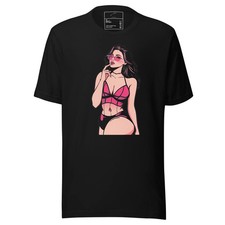 Pinup Tee Statement Graphic T-Shirt