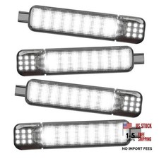 Led Interior Door Courtesy White Light Compatible with 4pcs black and white