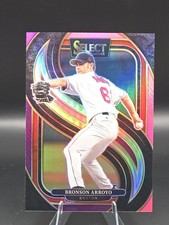 2025 Panini Select Premier Level Bronson Arroyo #103 Pink-Purple Prizm #188/199
