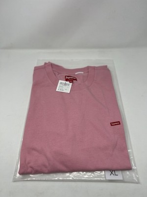 SUPREME SMALL BOX LOGO L/S TEE SS23/ PINK SZ X-LARGE BRAND NEW | eBay