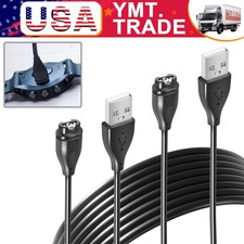  2 Pack 010-12491-01 USB-A Charger Cable for Multiple Garmin Watch and Devices