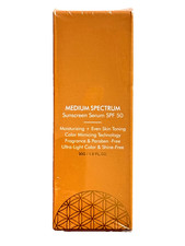 Medium Spectrum Sunscreen Serum SPF 50 - Face  Body - 30g/1.0 fl oz - NEW